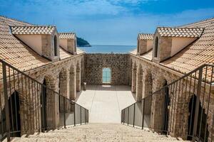 el histórico lazaretos de Dubrovnik construido en 1642 foto