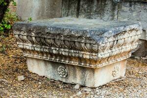 Ruins of the a Ancient Agora in Athens photo