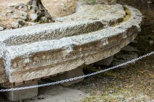 Ruins of the a Ancient Agora in Athens photo