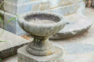 Detail of the ruins of the a Ancient Agora in Athens photo