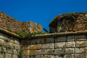 Historical Fort of Sao Francisco do Queijo built on the 6th century at Porto city in Portugal photo