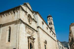 Church of St Spasa located at Stradun street in the old town of Dubrovnik photo