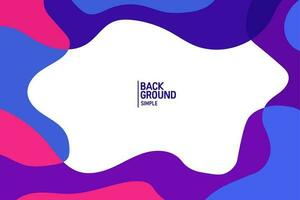 Colorful abstract background. Fluid banner template vector illustration.