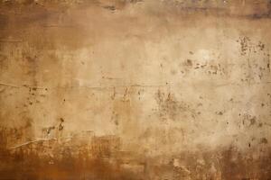 Rustic old brown paper background for writing text in vintage retro style photo