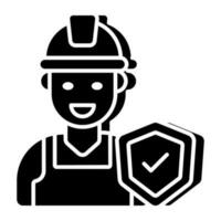 Trendy vector design of labor insurance