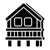 Perfect design icon of home building vector