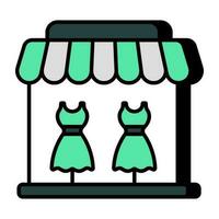 A creative design vector of boutique