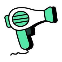 Perfect design icon of hairdryer vector