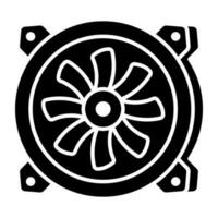 Modern design icon of computer fan vector