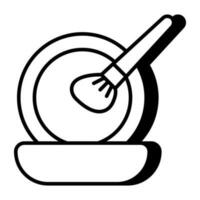 Perfect design icon of compact powder vector