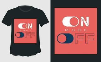 ModernT shirt Design and Template vector