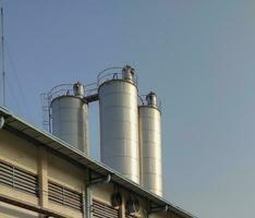 3 silos accommodate ready-to-use flour for production photo