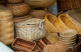 Woven Baskets for Sale photo