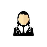 Doctor icon design template vector isolated illustration