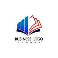 Business Education Logo. Finance Education Logo Design vector