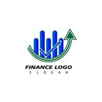 financiero logo, diseño inspiración vector modelo para negocio