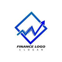 Financial logo, design inspiration vector template for business