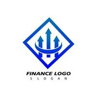 Financial logo, design inspiration vector template for business