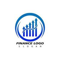 Financial logo, design inspiration vector template for business