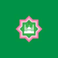 Ramadan background, Ramadan greeting card, Ramadan banner template, Ramadan background of mosque and night sky. Islamic background vector