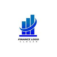 Financial logo, design inspiration vector template for business