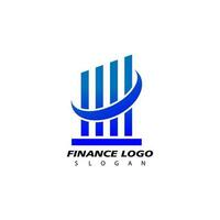 Financial logo, design inspiration vector template for business