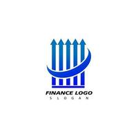 Financial logo, design inspiration vector template for business