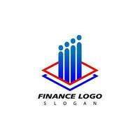 Financial logo, design inspiration vector template for business