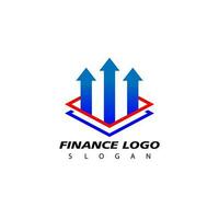 financiero logo, diseño inspiración vector modelo para negocio