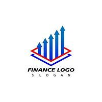 Financial logo, design inspiration vector template for business