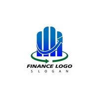 Financial logo, design inspiration vector template for business