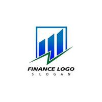 Financial logo, design inspiration vector template for business