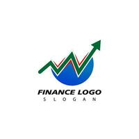 financiero logo, diseño inspiración vector modelo para negocio