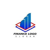 Financial logo, design inspiration vector template for business