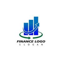 Financial logo, design inspiration vector template for business