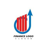 Financial logo, design inspiration vector template for business