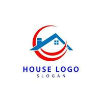 logotipo de bienes raíces, logotipo de constructor, ilustración de vector de plantilla de diseño de logotipo de construcción de techo