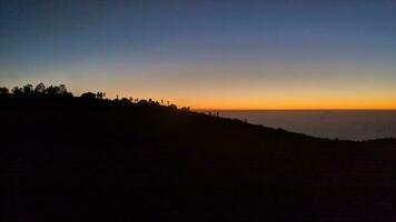 Beauty landscape back to nature mountain beach photo