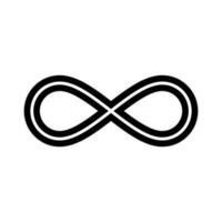 Modern infinite icon. Unlimited sign. Vector. vector