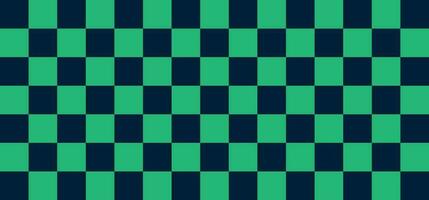 Green and black check pattern background. Vector. vector