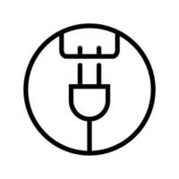 Outlet and socket icons. Plug socket. Vector. vector