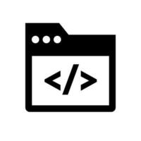 Tag Coding icon. Web Page Source icon. Vector. vector