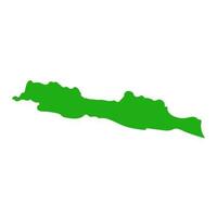 Simple Java map icon. Vector. vector
