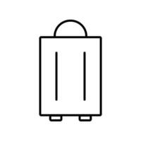 Simple suitcases. Luggage, Baggage. Vector. vector