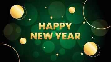 Happy New year Background Design Template vector