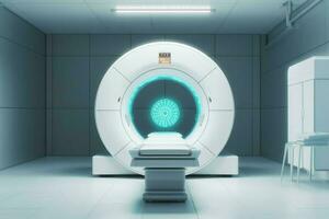 Magnetic resonance doctor. Generate Ai photo