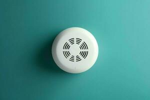 Smoke detector background. Generate Ai photo