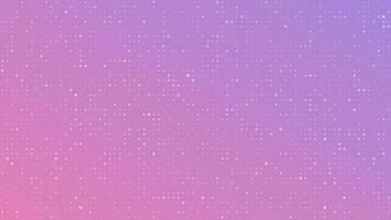 Abstract geometric background of squares. Purple pixel background with empty space. Vector illustration.