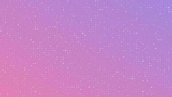 Abstract geometric background of squares. Purple pixel background with empty space. Vector illustration.