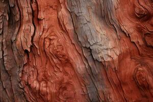 Redwood tree texture pine. Generate Ai photo